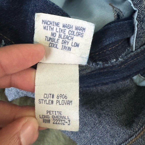 For Joseph Denim Overalls – Petite S/P – Classic & Timeless - Picture 10 of 11